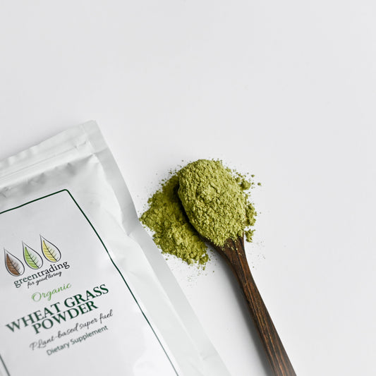 Discover Organic Wheatgrass Powder - Green Trading