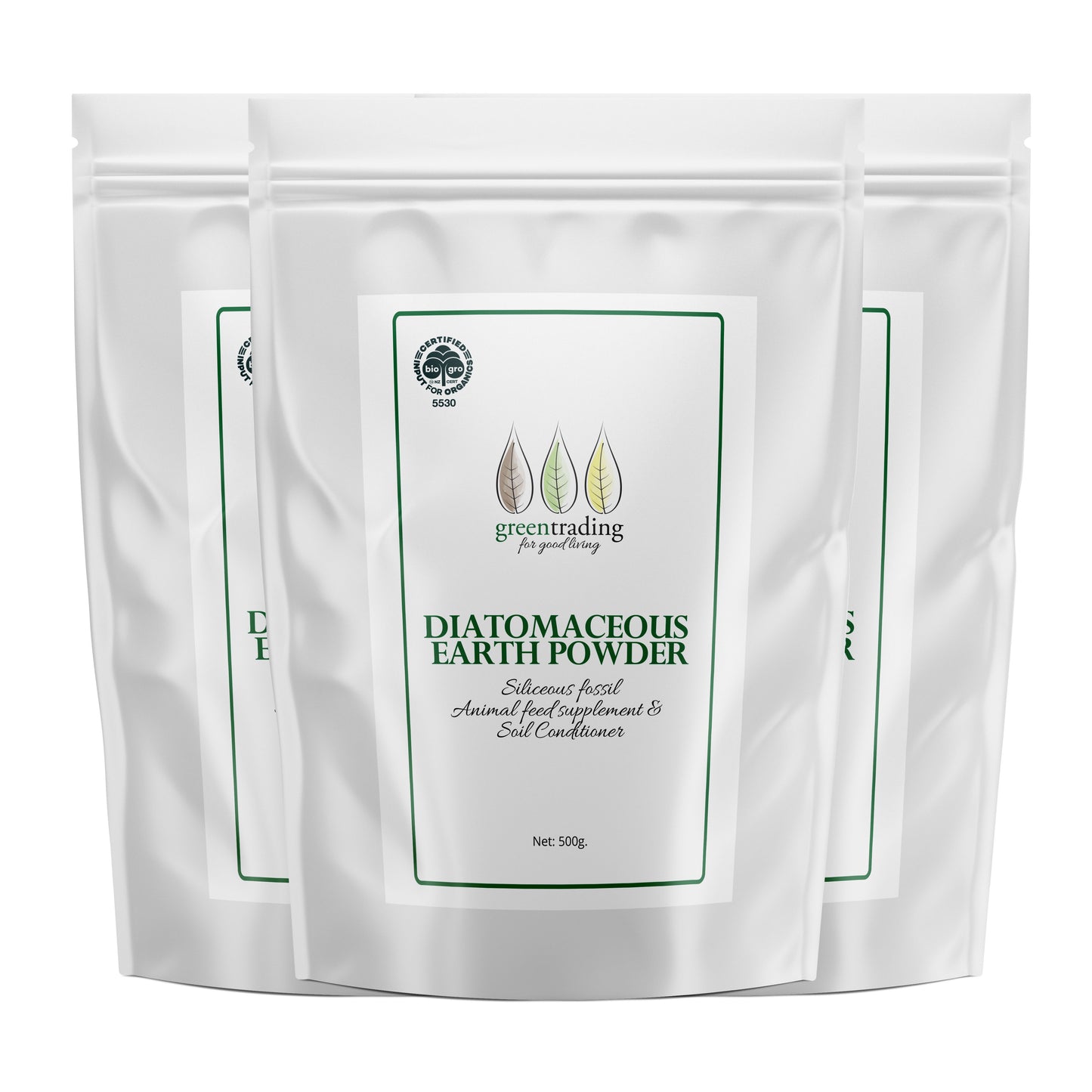 Organic Diatomaceous Earth Powder 500g