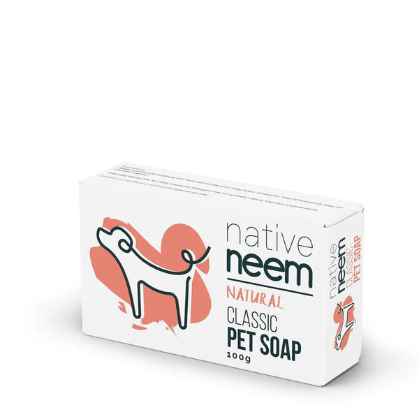 Nativeneem Organic Neem Pet Soap Bar 100g (Classic)