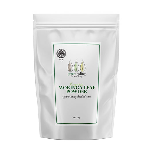 Organic Moringa Leaf Powder 250g - Green Trading