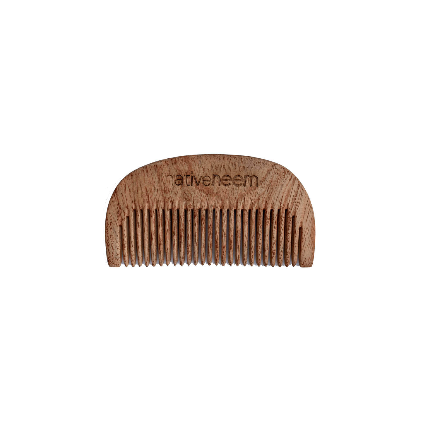 Wooden Neem Comb Narrow Tooth - Green Trading