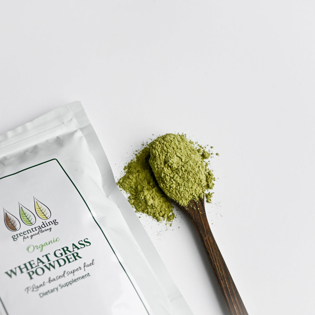 Discover Organic Wheatgrass Powder - Green Trading