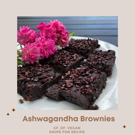 Vegan Ashwagandha Brownies - Green Trading
