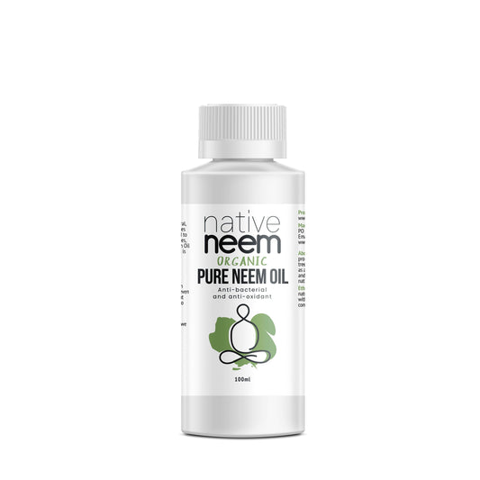 Organic Pure Neem Oil 100ml - Green Trading