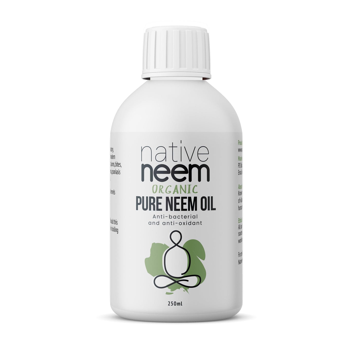 Organic Pure Neem Oil 100ml - Green Trading
