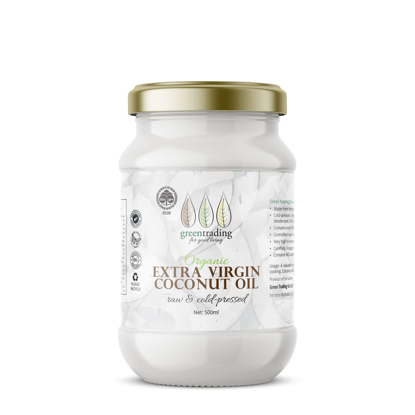 Organic Coconut Oil Pulling - Green Trading