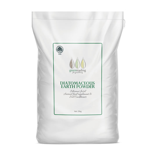 Organic Diatomaceous Earth Powder 25kg - Green Trading