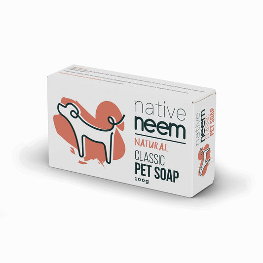 Organic Neem Pet Soap Bar 100g (Classic) - Green Trading