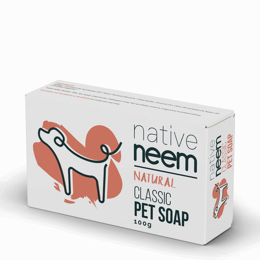 Organic Neem Pet Soap Bar 100g (Classic) - Green Trading