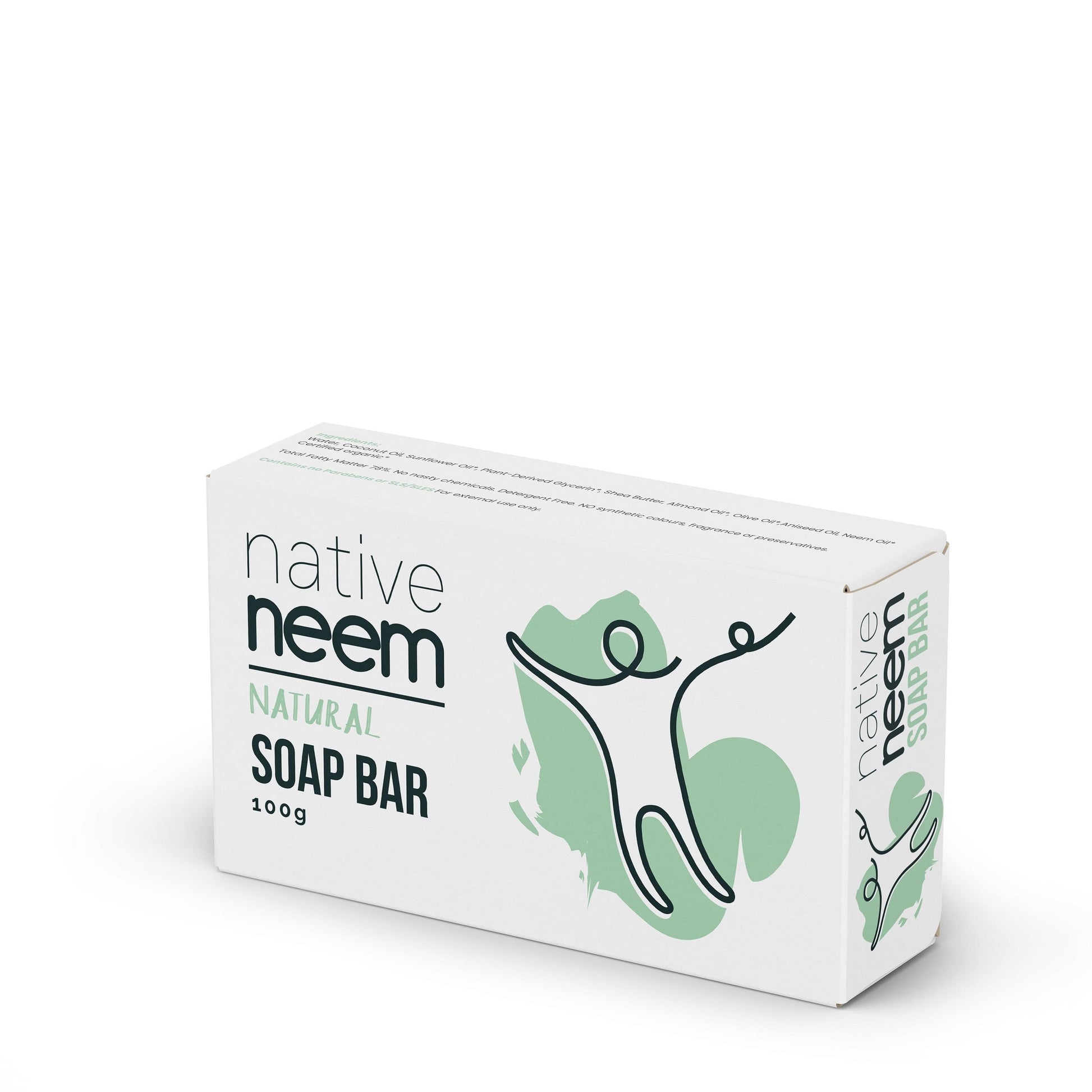 Organic Neem Soap Bar 100g - Green Trading