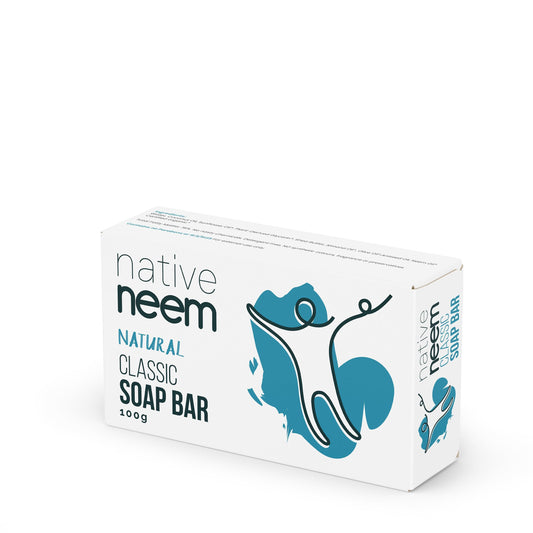 Organic Neem Soap Bar 100g (Classic) - Green Trading