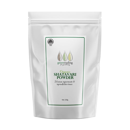 Organic Shatavari Powder 250g - Green Trading