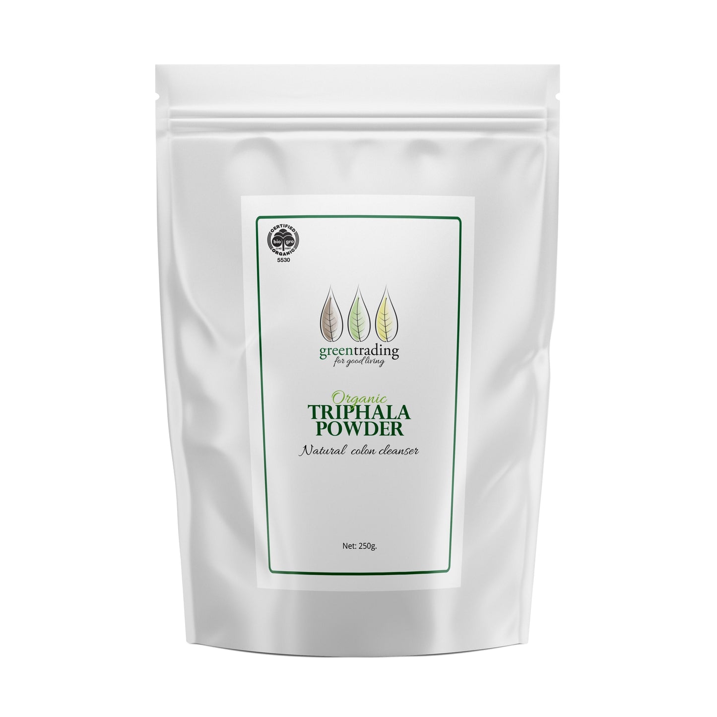 Organic Triphala Capsules 500mg - Green Trading