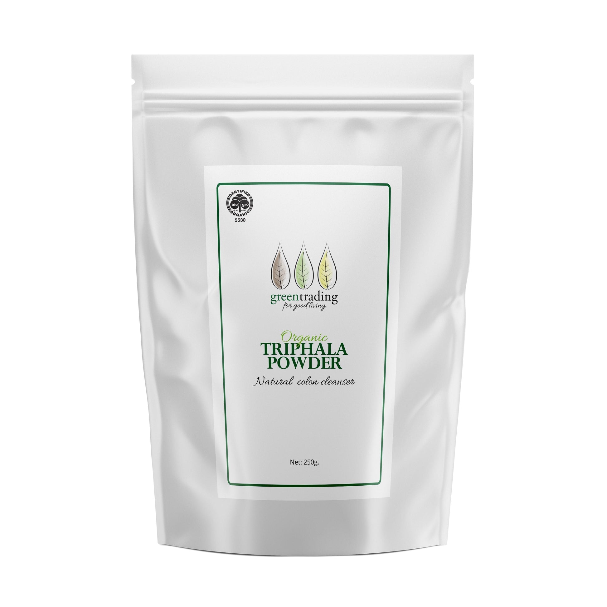 Organic Triphala Capsules 500mg - Green Trading